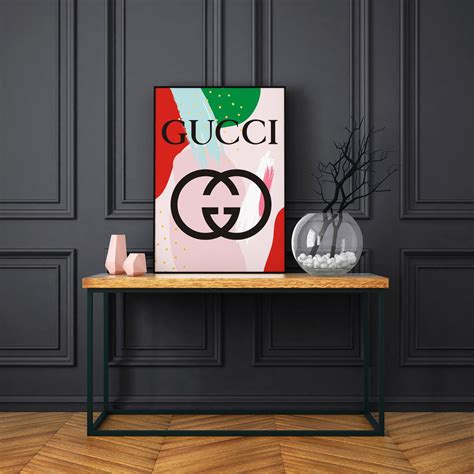 gucci art walls